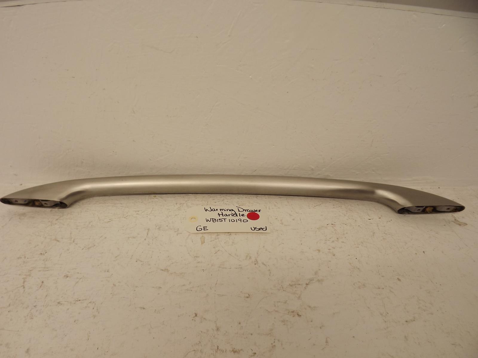 GE Range WB15T10190 Warming Drawer Handle Used GE Range WB15T10190 Warming Drawer Handle Used